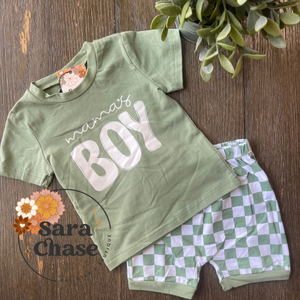 Mama’s Boy Shortie Outfit